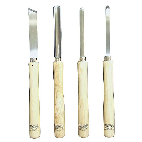 Great Neck 40964 4 Piece Wood Turning Tool Set