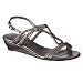 Women's Merona® Elvera Demi-Wedge Sandals - Pewter