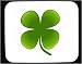 Shamrock For March Decorated Mouse Pad