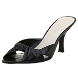  : Nine West Women's Roussy Slide,Black,6 M US