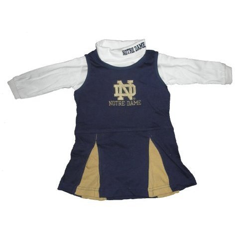 Notre Dame Fighting Irish Pre-School Cheerleader Dress, 5/6