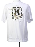 hurley(ハーレー）メンズ半袖Tシャツ ARTILRY REG TEE（WAT）ホワイト　4196/4202