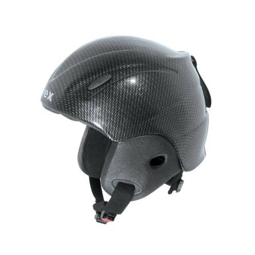 UVEX Air Cap Black Carbon Kinder-Skihelm