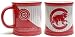 MLB Chicago Cubs Pink Stripe Mug 15oz