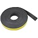 Flexible Magnet Strip with Yellow Vinyl Coating, 1/32" Thick, 3" Height, 50 Feet, 1 Roll