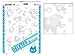 Deleter Screen Tone Jr JR-511 [ Lights and Leaves Pattern ] [Sheet Size 182x253mm (7.16