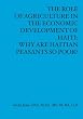 The Role of Agriculture in the Economic Developement of Haiti: Why Are Haitian Peasants So Poor?