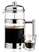 Hunt Brothers French Press Coffee Maker 8 Cups/4 Mug, 1L, 34 oz Limited Edition, Heat Resistant Glass Stainless Steel
