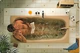 41vCnkSgjJL. SL160  NATURAL HOME REMEDIES: Bubble bath tubs for mud bath, sitz bath, chronic insomnia relief, constipation & kidney function  use for 20 minutes before bed