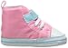 Luvable Friends Unisex Baby Crib Shoes, Pink Hi-Top, 6-12 Months