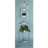 Old Dutch 5-Foot Cookware Stand, Satin Nickel