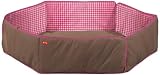 Herlag H9056-262 Laufgittereinlage, braun/vichy rosa
