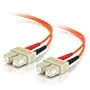 Cables to Go 14560 SC/SC Duplex 50/125 Multimode Fiber Patch Cable (1 Meters, Orange)