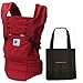 Ergo Baby BCSP610 Red Sport Carrier With a Tote Carry Bag in Black