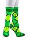 TeeHee Argyle St. Patricks Day Cotton Crew Socks (9-11)