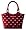 Burgundy with White Dots