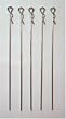 EXTRA LONG BODY CLIP 1/10 - SILVER - 5PCS.