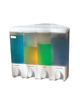 Better Living Products Clear Choice Dispenser IV Four Chamber Shower Dispenser, White
From Better Living
