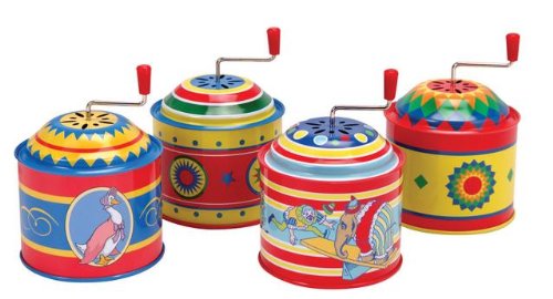 Tin Music Boxes Toy