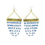 Whirlpool, Gold Tone Brass Chandelier Earring, Emb&hellip <span class="brandLink"> Nina of Egypt </span>