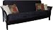 Microfiber - Ultrasuede Futon Cover (Full Size/Black)