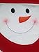 LIHAO 4 Pieces Snowman Chair Back Covers for Christmas Kitchen Dinner Decor