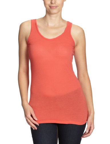 Bobi BASIC SCOOP NECK TANK 525-3026 Damen Tops, Gr. 36/ 38 (M), Orange (playa ) Preisvergleich