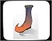 Decorated Mouse Pad with Poland, Europe, footwear, boots, leather, shoes