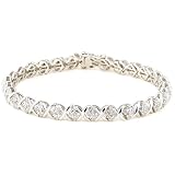SterlingSilver1cttwDiamondBracelet
