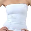 Womens Stretch Long Tube Top Bandeau Bra by Level 33