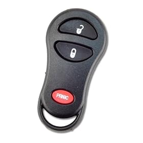 3 Buttons Keyless Remote Key Shell Case For Chrysler Voyager Dodge Caravan Dakota Durango Ram 1500 Jeep No Chips Inside by 