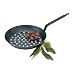 Paderno Black Carbon Steel 11 Inch Chestnut Pan