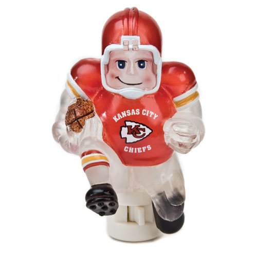 Pack of 2 NFL Kansas City Chiefs Football Player Night Lights