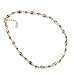 41vD8VAM1vL. SL75  Fancy 14k Two Tone Gold Diamondcut Anklet