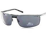 Lacoste - Lacoste Alligator LA-12405 LA12405 BK Black Frame Soft Black Shades Sunglasses Size: 65-15-125