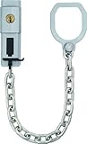 ABUS 215421 Lockable Door Handle Chain Type SK99 Silver by Abus [並行輸入品]