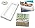 2 PCS Inflatable Serving/Salad Bar Tray Food Drink Holder BBQ Picnic Pool Party Buffet Cooler,with a drain plug