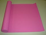 1/4 Extra Thick Deluxe High Density HOT PINK Yoga Mat