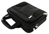 rooCase HP EliteBook 2530p KS035UT 12.1-Inch Laptop Carrying Case - Black Deluxe Bag