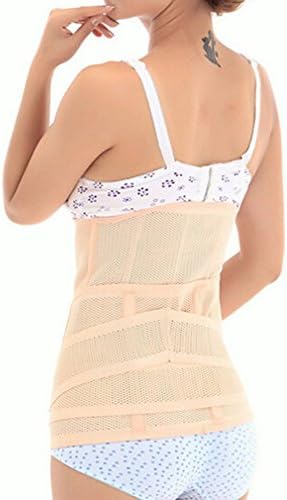 Women Elastic Postpartum Abdominal and Waist Binder for Women Postnatal Body Slimming shape 2 in 1 (L)