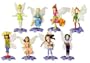 Disney Fairies Tinker Bell and Friends Figures Set - Series 1 Complete Collection (set of 8) - Vending Machine Toys
