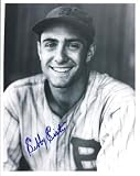 Sibby Sisti Autographed Boston Braves 8x10 Photo (Deceased)