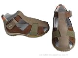 Falcotto 375 Brown Tan Fisherman Sandal