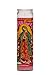 Our Lady of Guadalupe Religious Prayer Candle / Virgin de Guadalupe Novena Vigil Candle (Rose Perfumed Pink Wax)