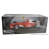 2002 Ferrari Formula One F1 - Michael Schumacher diecast model race car 1:18 scale die cast by Hot Wheels