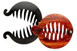 France Luxe Large Yvette Ponytail Holder - Classic