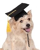 Rubies Costume Black Graduation Hat Pet Accessory, Small/Medium