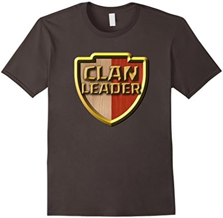 Men's Clan Leader Badge T-Shirt Medium Asphalt