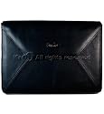 Amazon Kindle DX Black Leather Envelope Series with Magnetic Closing Flap Cover Hard Case Protector