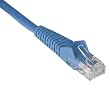 Tripp Lite N201-005-BL Cat6 Gigabit Blue Snagless Molded Patch Cable RJ45M/M - 5 feet